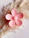 Daisy Hair Claw - Pastel Pink