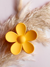 Daisy Hair Claw - Sunshine Yellow